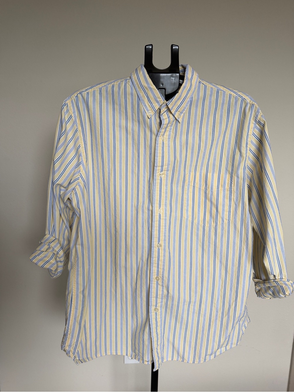 Club Room 100% Cotton Striped Button-Down Shirt